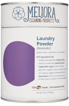 Meliora Cleaning Products Laundry Powder, Lavender