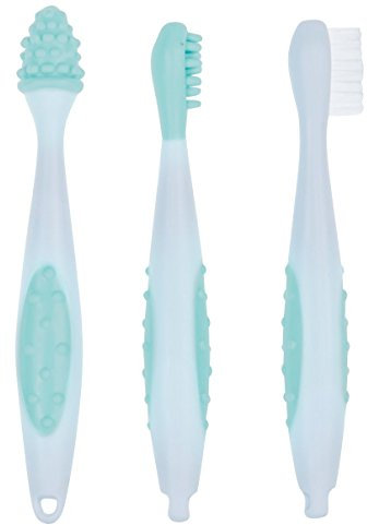 bébé confort Set de 3 Brosses à Dents avec Etui Sailor