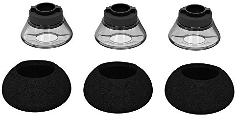 Auriculares Voyger Legend para Plantronics Voyager 5200 Office Series & 5200 UC, Paquete de 3 Auriculares con Cubierta de Espuma,pequeños
