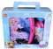 Theonoi Juego de desayuno infantil de 2 piezas, a elegir: Frozen – Minnie – 1 fiambrera y 1 botella de aluminio/botella de aluminio para niñas (Frozen)