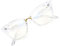 WANWAN Women Cat Eye Reading Glasses Fashion Frame Oversized Quality Readers