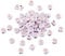 1022pcs White Acrylic Alphabet Letter Beads 7mm Flat Round Disc Coin A-Z Rose Gold Letter Pattern Loose Spacer Beads Charms for DIY Necklace Bracelet Jewelry Making