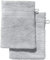 REDBEST Waschhandschuh 2er-Pack Chicago Silber Größe 15x21 cm - saugstark, strapazierfähig, ideal für Reisen, Sport (weitere Farben)