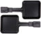 2x Raclette Pfännchen 23178 10x10cm, Griff Extra Lang, Universell für Raclettes (Maße siehe Text)