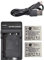 DSTE NP-40 Lot de 2 batteries Li-Ion et chargeur micro USB compatibles avec Fujifilm NP-40N FinePix F460 F470 F480 F610 F650 F402 F403 F420 F455 F700 F710 F810 F8111 J50. V10 Z1 Z2 Z3 Z5fd Camera