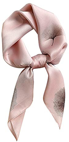 MEISEE Sciarpa quadrata in 100% pura seta di gelso, 66 x 66 cm, sciarpa per testa, sciarpa per collo, sciarpa da donna, con confezione regalo