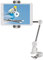 Barkan Tablet Halterung für 4-12 Zoll Geräte, Tragbare Multiposition, 360 Grad drehbare, für iPad, Samsung Tab und mehr, für Smartphone & Tablet, T580