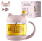 O³ Tasse Chat, Tasse à thé avec Infusseur Poisson, Mug à infusion | Emballage en Français, 250ml (Rose)