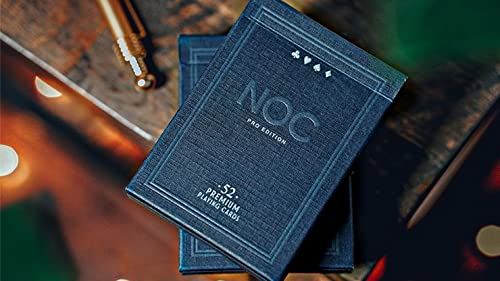 Murphy's Magic Supplies, Inc. NOC Pro 2021 (Marineblau) Spielkarten Erwachsene Standard Poker Größe