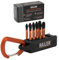 Railer Phillips Screwdriver Magnetizer Bit Set - Premium S2 Steel 2 Inch Phillips Impact Driver 10-Piece Bit Set with A Magnetizer Bit Holder & Carabiner