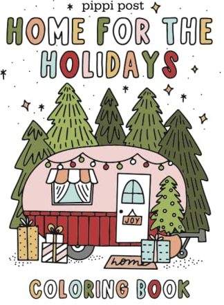 Holiday Coloring Book by Pippi Post