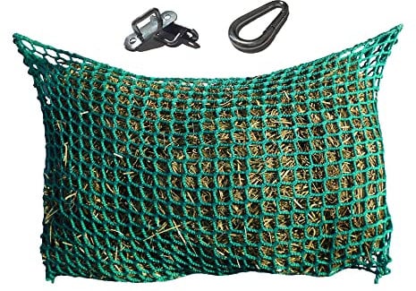 Konege Heunetztasche Maxi QUER Set - 1,0m Breit, 0,75 Höhe, Mw 4,5cm, Füllmenge ca. 5kg, Heunetz