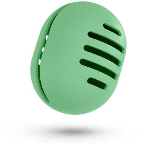 Fauxomor Respirant Porte-éponge de Maquillage pour les Voyages,Support Eponge Maquillage en Silicone Incassable Amical Pour la Peau,étui Portable pour tous Les Types Beauty Blender,Vert Menthe