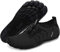 Racqua Barfußschuhe Wasserschuhe Badeschuhe Schwimmschuhe Strandschuhe Meeresschuhe Neoprenschuhe Aquaschuhe Surfschuhe Schnelltrocknend rutschfeste Atmungsaktiv Für Damen Herren Schwarz 45
