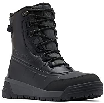 Columbia Bugaboot Celsius, Stivali da neve Uomo, Black/Shark 2024 , 41 EU