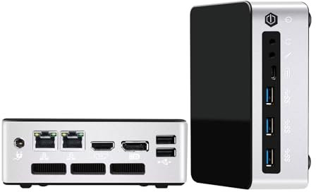 MNBOXCONET 13th Gen Mini Box PC Core i7 1360P (12C16T, up to 5.0GHz) Windows 11 Pro, DDR5 16GB RAM 512GB NVMe SSD, Micro Desktop Computer Dual LAN, Iris XE, 6USB, HD, DP, Type-C, WiFi6, BT5.2