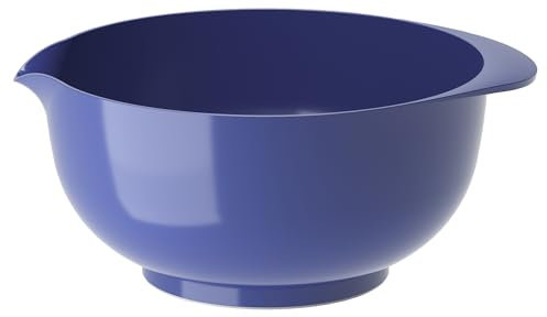 Rosti Margrethe Bol à mélanger 5 litres, Bol incassable, Bol à pâtisserie, Bol à pâte levée avec une bonne poignée, en plastique recyclable, Electric Blue (bleu)