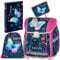 OXY BAG PREMIUM LIGHT Schulranzen 4 set für 1.-3. Klasse | Ergonomischer Schulrucksack, Sportbeutel, A4 Box & Federmappe | Leicht & Sicher mit Reflektoren | Perfekt Organisiert für Schulkinder