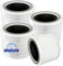 4 Pack Core 200S Replacement Filter Compatible with LEVOIT Core 200S Smart WiFi Air Purifier, Core 200S H13 True Hepa Filter, 3-in-1 Activated Carbon Filters HEPA, Compared to Part # Core 200S-RF