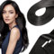 LieblichWelle Tape Extensions Echthaar Off Schwarz 45cm, 20Stück, 50g/Packung, Salon-Klasse Qualität, Einfaches und Angenehmes Tragen für Junge Frauen (Off Schwarz, 45 cm)