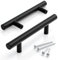 ARANA 15 Pack Kitchen cabinets Handle 128mm Black Cupboard Handles Kitchen Drawer pulls for Shower Door Bathroom Door Wardrobe Bedroom drawe Pull Stainless Steel