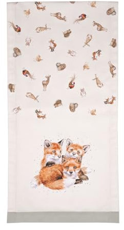 Wrendale Designs Chemin de table motif animaux de la forêt