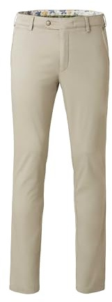 MEYER MICROPRINT Baumwoll Chino