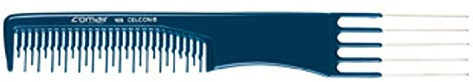 Comair 7000323 Toupier-Gabelkamm 105 Profi-Line, blau