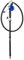 Kurbelpumpe, mit 2 m Schlauch und Metallauslauf, SRL 980 mm, 13 056
