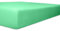 Kneer 2501435 Easy-Stretch Spannbetttuch Qualität 25, 140 x 200 cm und 160 x 220 cm, Lagune