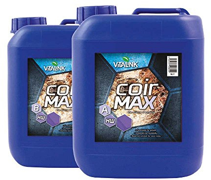 VitaLink 05-201-225 5 Litre Coir Max Hard Water, Pack of 2 (A and B) - Blue
