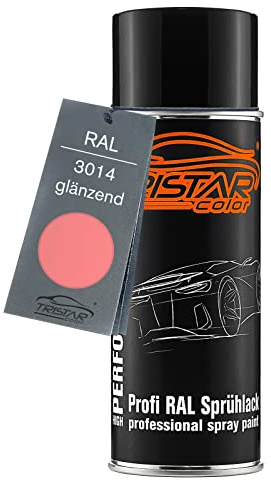 TRISTARcolor RAL 3014 Altrosa glänzend Lack Spraydose | Sprühdose 400 ml, schnelltrocknend