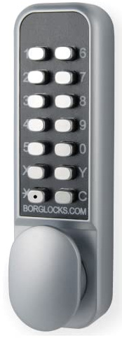 BORG LOCKS BL2201ECP Easicode Pro Digital Lock with Optional Holdback - BL2201ECP