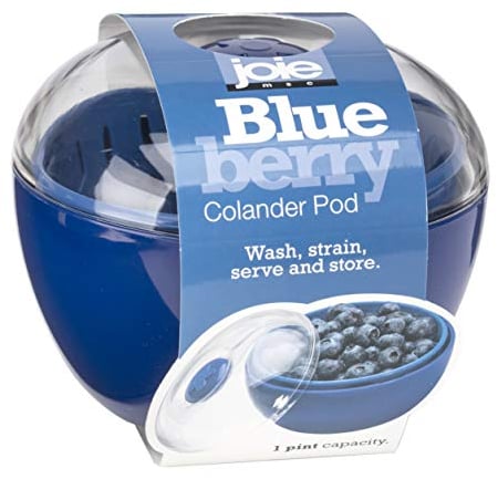 Joie Kitchen Gadgets 31820 Passoire à baies Lavage, égoutter, servir et ranger, ABS, myrtille
