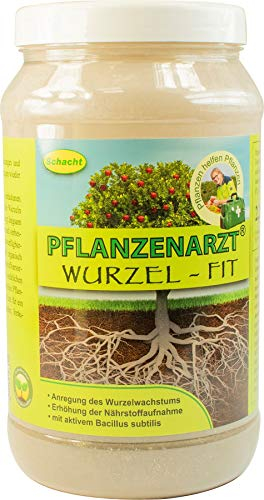 PFLANZENARZT® Wurzel-Fit Wurzelaktivator, Organisch-mineralischer NP-Dünger mit Eisen und Kalk, 2,25kg