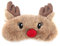 Augenschutz Schlafmaske 5 Farben Niedliche Tieraugenschutz Schlafmaske Weihnachten Hirsch Winter Karton Nickerchen Augenschutz Maske(Elch)