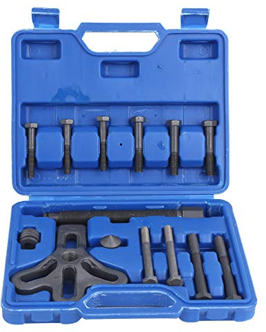 Hlyjoon Steering Wheel Puller Kit 13 Pieces Flywheel Puller Motor Remover Harmonic Balancer Speed Pulley Car Repair Tool Pulley Puller Pulley Puller Puller Puller
