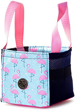 BAMBINIWELT Musikbox-Tasche, Transporttasche für Hörwürfel z.B. Toniebox und Tigerbox Touch, Halterung für Tonies,KLEIN (Modell 25)