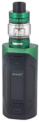 SMOK Rigel E Zigarette - 230 Watt - 6,5ml Tankvolumen - Farbe: schwarz-grün