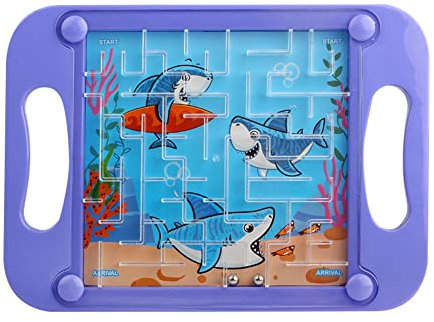 Puzzle Labyrinth Spielzeug für Kinder, Puzzle-Spiel Balance Board Perlen Labyrinth Spiel für Kinder und Erwachsene, Rolling Ball Labyrinth Spielzeug Brettspiel Spielzeug