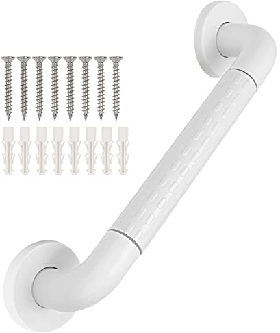 supregear Haltegriff Bad, Edelstahl Rutschfeste Haltegriffe, WC Haltestange Dusch Griff Badewannen Griff Sicherheitsgriff für Schwangere Kinder Senioren, 60 cm