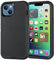 smartelf Case for iPhone 14 Case Heavy Duty Shockproof Protector Full Body Cover Drop-Proof Scratch-Resistant Hard Shell for Apple iPhone 14 6.1 inch—Black