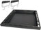 SANTOS einsetzbare Grillpfanne/Einsatzpfanne mit Griffen - Gusseisen Plancha - 31,5x43,5x4,6cm - versch. Broil King Gasgrills - Schnitzel, Reibekuchen