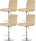 Barhocker Stuhlhussen Stretch Stuhl Abdeckungen Stuhlbezug Samt 1/2/4/6PCS Stretch Abnehmbare Barhockerhussen für Kneipentheke Höhe Seitenstuhlbezüge Waschbare Stuhlhussen (Color : #14, Size : 4PCS