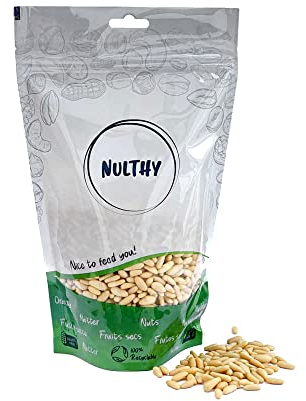 NULTHY - 250gr Piñones Españoles - Frutos Secos Naturales - Frutos Secos - Sin Gluten - Producto Vegano