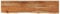 vidaXL Tischplatte, Rechteckig Holzplatte mit Baumkante, Holztischplatte Möbelplatte für Beistelltisch Bartisch, Platte Massivholzplatte Ersatzplatte, 160x30x3,8cm Massivholz Akazie