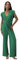 Elara Damen Jumpsuit V-Schnitt 1249 Green