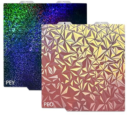 Stampa 3D su entrambi i lati Smooth Chameleon PEO + piastra in PEY rigida liscia 184 x 184 mm, adatta per Bambu Lab A1 mini