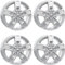 4x AUTEC Felgen Alufelgen QUANTRO 6.5x16 ET66 5x130 Brillantsilber kompatibel mit Fiat Ducato