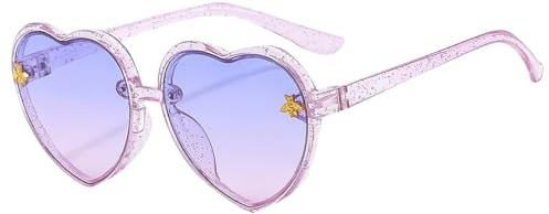 Festival Accessoires Damen Mallorca Party Bunte Transparente Festival Zubehör Neuheit Brillen Lustige Unregelmäßige Rave Sonnenbrille Festival Gadget Coole Herz Festival Accessoires Festival Brille
